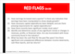 RED FLAGS (21-25)