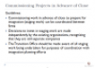 Commissioning Projects in Advance of Close