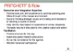 PRITCHETT'S Role