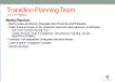 Transition Planning Team