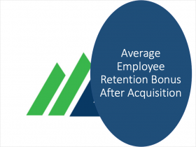 Average Employee Retention Bonus After Acquisition