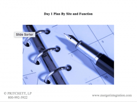 Day 1 Plan by Site and Function