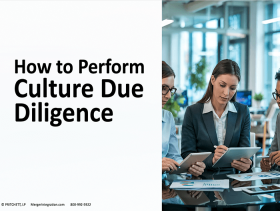 How to Perform Culture Due Diligence
