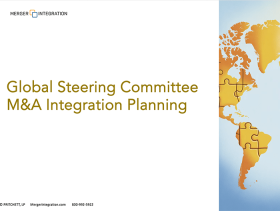 Global Steering Committee M&A Integration Planning