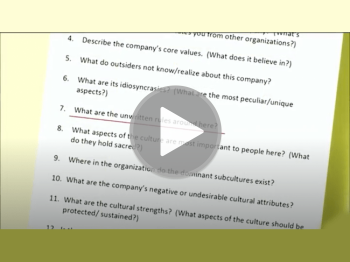 What Questions from the Operating Style Analysis Are Particularly Useful? 