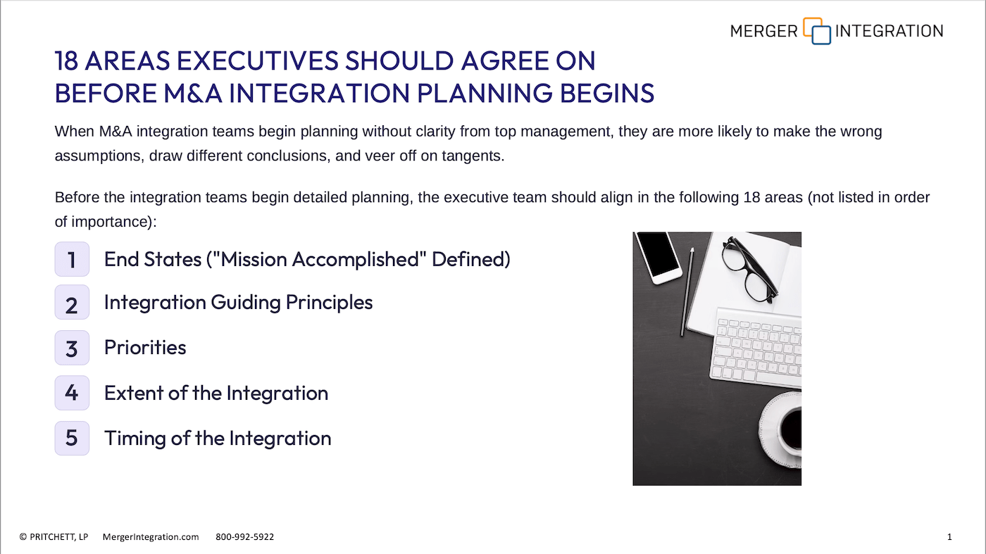 M&A Day 1 Communications Plan